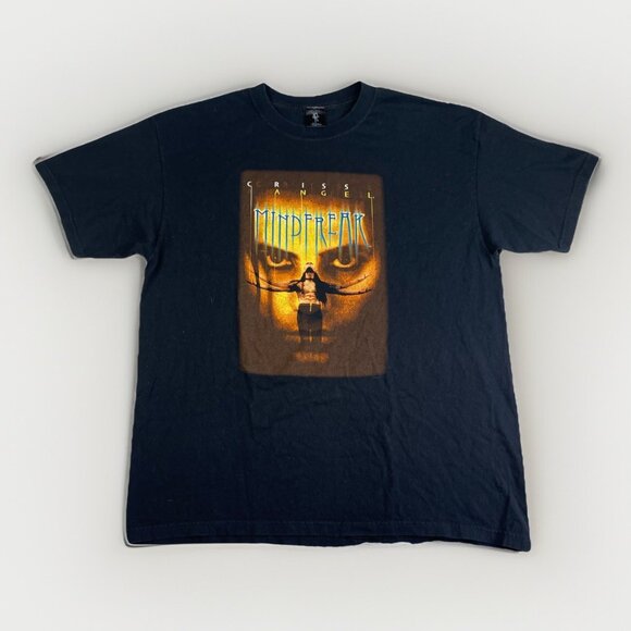 VTG 2007 Criss Angel Mindfreak Promo T-Shirt Magician Magic Trick TV Show READ - Picture 1 of 16